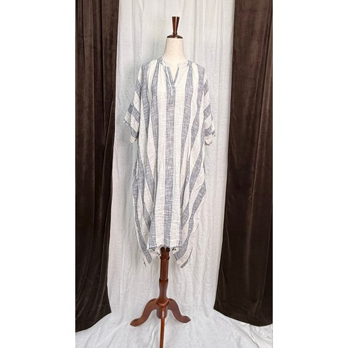 Abito tienda righe lino - a,