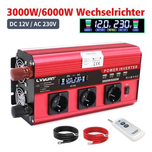 3000w 6000w 12v 230v - 12v, a